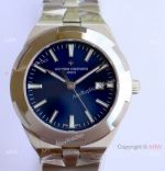 Wome's Vacheron Constantin Overseas 35mm Steel-Midnight Blue Watch